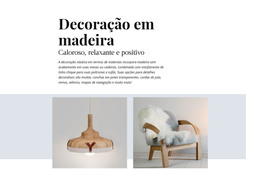 Decoração Positiva - Modelo De Página Da Web HTML