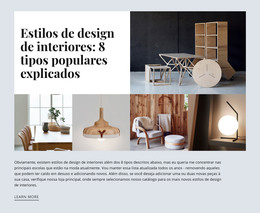 Design De Página HTML Para Relaxe Com Texturas Quentes