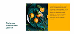 Mandarinen-Dessert – Joomla-E-Commerce-Template