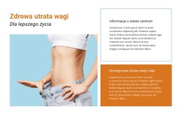 HTML Strony Dla Opieka Zdrowotna I Utrata Wagi