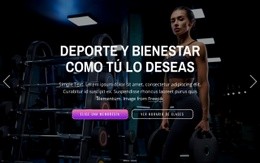 Disfruta De Más De 50 Deportes, Relájate Con Bienestar Y Haz Ejercicio En Cualquier Momento - Creador De Sitios Web Sencillo