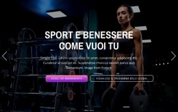 Goditi Oltre 50 Sport, Rilassati Con Il Benessere E Allenati In Qualsiasi Momento - Semplice Costruttore Di Siti Web