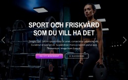 Njut Av Över 50 Sporter, Varva Ner Med Välbefinnande Och Träna När Som Helst Gratis CSS-Webbplatsmall