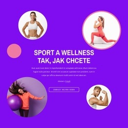 Sport Dělá Fit A Aktivní – Funkční Téma WordPress