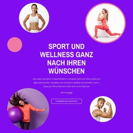 Sport Macht Fit Und Aktiv - Kostenlose Vorlage