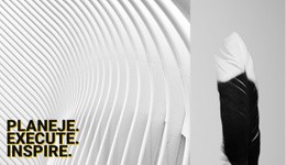 Design De Site Para A Inspiração Está Nos Detalhes