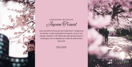 Wycieczki Po Japonii - Darmowy Szablon