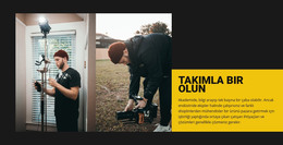 Ekiple Bir Olun Html Şablonunu Ücretsiz Indirin