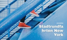 New York City Touren HTML-Vorlage