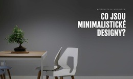 Jednoduchost Vítězí Nad Složitostí – Šablona Pro Tvorbu Webových Stránek