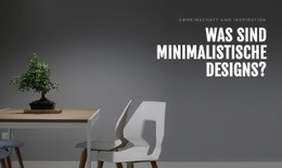 Einfachheit Gewinnt Über Komplexität - Kostenlose Website-Vorlage