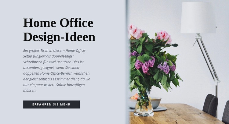 Home-Office-Design-Ideen Landing Page