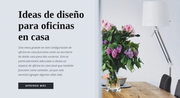 Ideas De Diseño De Oficina En Casa: Código De Plantilla HTML