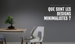 La Simplicité L'Emporte Sur La Complexité – Modèle De Site Web Gratuit