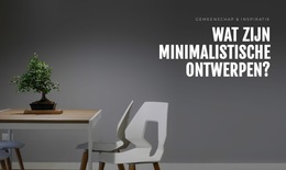 Eenvoud Wint Van Complexiteit - Sjabloon Voor Websitebouwer