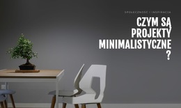 Prostota Wygrywa Ze Złożonością - Szablon Kreatora Stron Internetowych