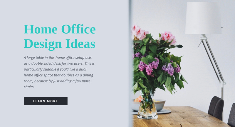 Home office design ideas  Squarespace Template Alternative