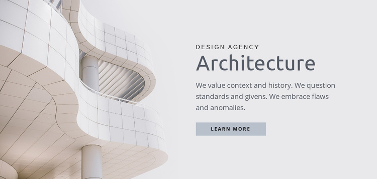 Quality urban design eCommerce Template
