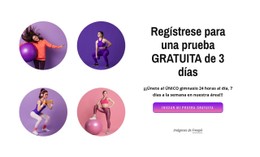 Deportes Donde Y Cuando Quieras Descarga Gratuita De Plantilla CSS