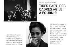 Méthodologie Agile - Modèle Web HTML