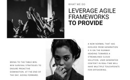 Agile Methodology Html Code Example