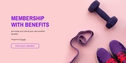 Unlimited Fitness, Yoga, Dancing, Wellness - Free Html Code