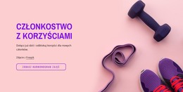Witryna Internetowa HTML Dla Nielimitowany Fitness, Joga, Taniec, Wellness