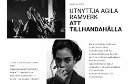 Agil Metodik - Mall För Att Lägga Till Element På Sidan