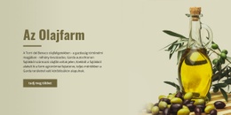 Az Olajfarm - Gyönyörű WordPress Téma