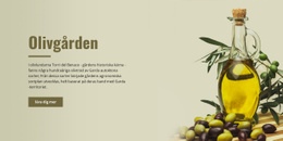 Olivgården - Gratis Webbplatsmall