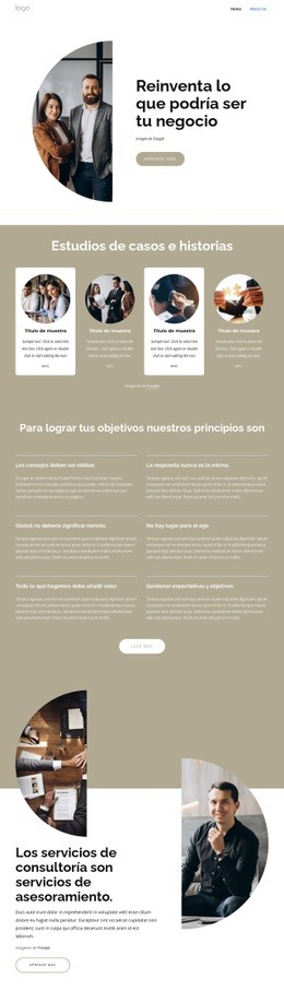 Una Empresa De Consultoría Líder A Nivel Mundial. - Mejor Diseño De Sitio Web