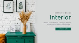 Diseño Del Sitio Web Para Los Mejores Diseñadores De Interiores