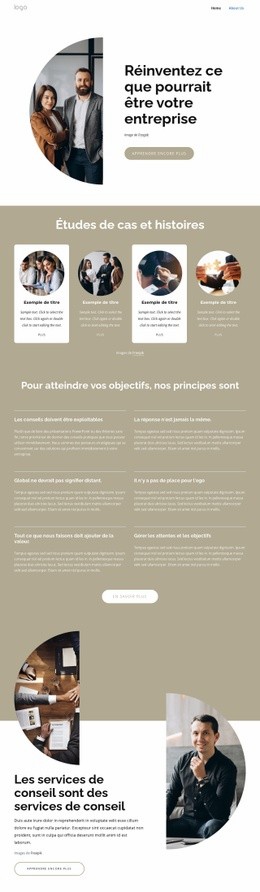 Une Société De Conseil Mondiale Leader – Meilleure Conception De Site Web