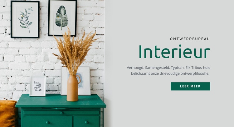 Top interieurontwerpers Sjabloon