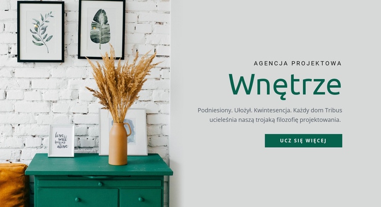 Najlepsi projektanci wnętrz Szablon CSS