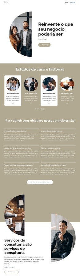 Uma Empresa Líder Global Em Consultoria