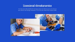 Innovativ VVS -Service - Nedladdning Av Webbplatsmall