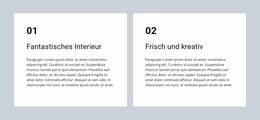 Fantastisches Interieur - Funktionale Joomla-Vorlage