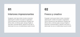 Interiores Impresionantes Plantillas Html5 Responsivas Gratuitas