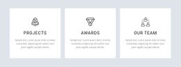 Premium Html Code For Our Projects And Awards
