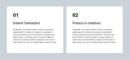 Interni Fantastici - Trascina E Seleziona Un Modello Di Pagina