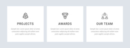 Our Projects And Awards - Best Joomla Template