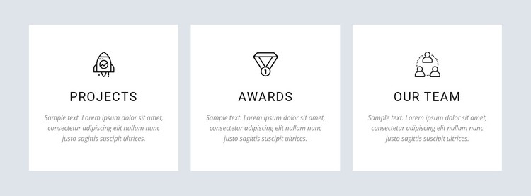 Our projects and awards Static Site Generator