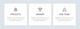 Website Builder For Our Projects And Awards