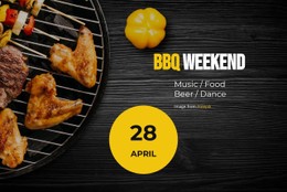 Bbq Weekend - Best CSS Template