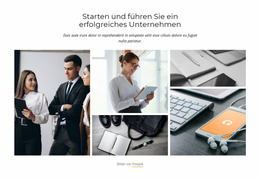 Starten Sie Ein Erfolgreiches Geschäft – Joomla-Website-Template