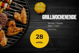 Grillwochenende - Integrierte CMS-Funktionalität