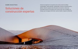 Página Web De Arquitectura Modernista