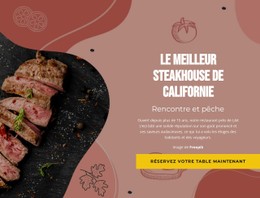 Le Meilleur Steakhouse Modèle De Conception