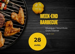 Week-End Barbecue – Téléchargement Du Modèle HTML